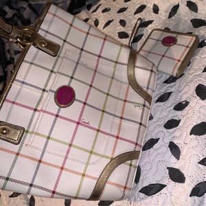 NEW! Plaid Coach Purse